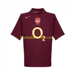 Günstige Fußball Trikotsatz Arsenal 2005 Retro Herren Heimtrikot Kurzarm