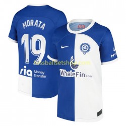 Günstige Fußball Trikotsatz Atlético Madrid Morata 19 120 Anniversary Herren Heimtrikot 2022-2023 Kurzarm