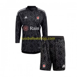 Günstige Fußball Trikotsatz Besiktas Torwart Kinder Auswärtstrikot 2022-2023 Langarm