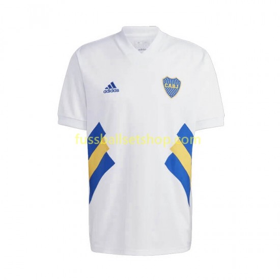 Günstige Fußball Trikotsatz Boca Juniors Icon Retro Herren Heimtrikot 2022-2023 Kurzarm