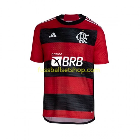 Günstige Fußball Trikotsatz CR Flamengo Herren Heimtrikot 2023-2024 Kurzarm