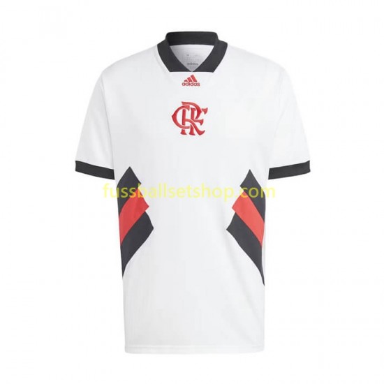 Günstige Fußball Trikotsatz CR Flamengo Icon Retro Herren Heimtrikot 2022-2023 Kurzarm