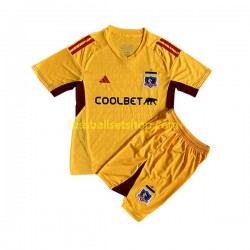 Günstige Fußball Trikotsatz Colo-Colo Torwart Kinder Heimtrikot 2023 Kurzarm