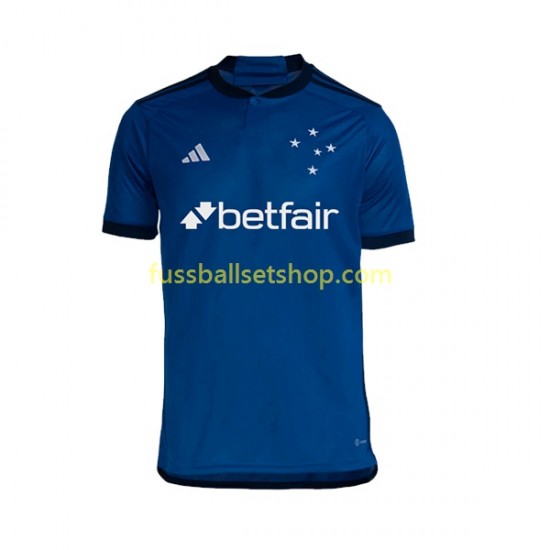 Günstige Fußball Trikotsatz Cruzeiro Herren Heimtrikot 2023 Kurzarm