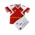 Günstige Fußball Trikotsatz Dänemark Kinder Heimtrikot 2023 Kurzarm