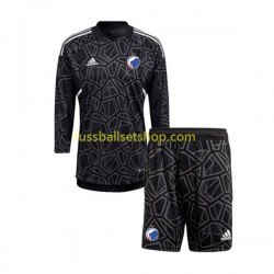 Günstige Fußball Trikotsatz FC Kopenhagen Torwart Kinder Heimtrikot 2022-2023 Langarm