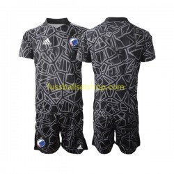 Günstige Fußball Trikotsatz FC Kopenhagen Torwart Kinder Heimtrikot 2022-2023 Kurzarm