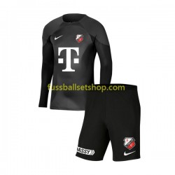 Günstige Fußball Trikotsatz FC Utrecht Torwart Kinder Heimtrikot 2022-2023 Langarm