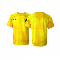 Günstige Fußball Trikotsatz Frankreich Torwart Herren Ausweichtrikot World Cup 2022 Kurzarm