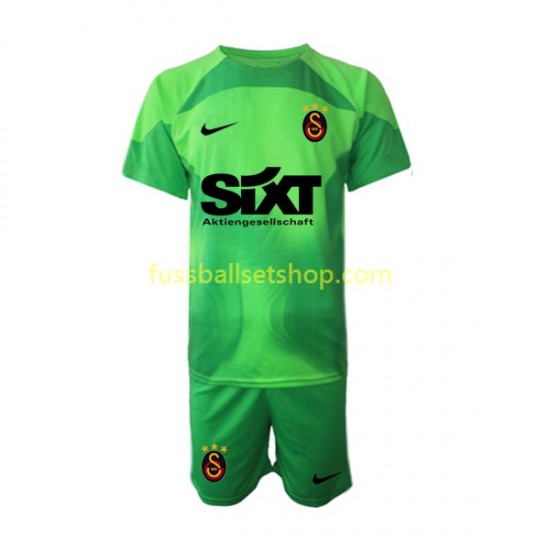 Günstige Fußball Trikotsatz Galatasaray Torwart Kinder Heimtrikot 2022-2023 Kurzarm