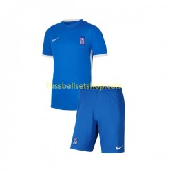 Günstige Fußball Trikotsatz Griechenland Kinder Ausweichtrikot 2022-2023 Kurzarm Günstige Fußball Trikotsatz Griechenland Kinder Ausweichtrikot 2022-2023 Kurzarm