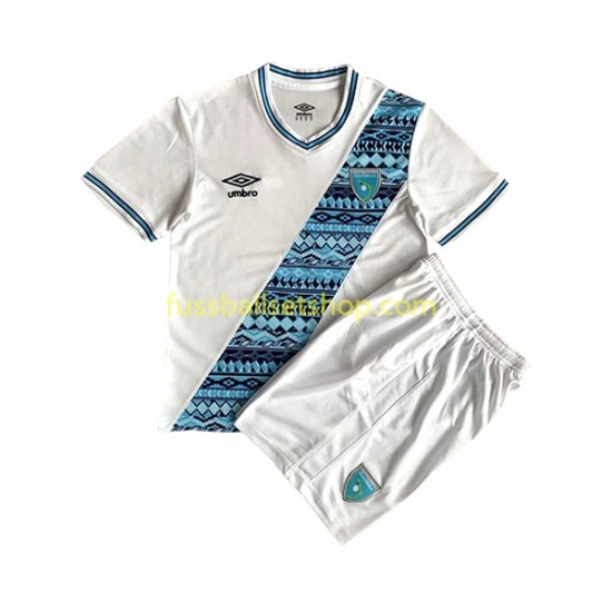 Günstige Fußball Trikotsatz Guatemala Kinder Heimtrikot 2023 Kurzarm