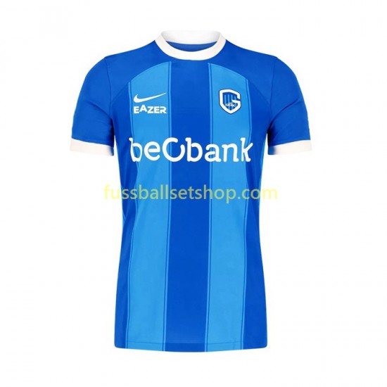 Günstige Fußball Trikotsatz KRC Genk Herren Heimtrikot 2023-2024 Kurzarm