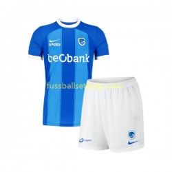 Günstige Fußball Trikotsatz KRC Genk Kinder Heimtrikot 2023-2024 Kurzarm