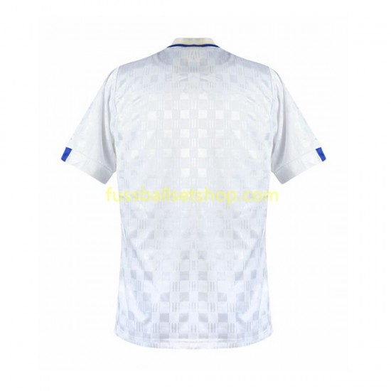 Günstige Fußball Trikotsatz Leeds United Retro Herren Heimtrikot 1989-1990 Kurzarm
