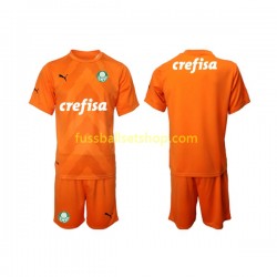Günstige Fußball Trikotsatz Palmeiras Torwart Kinder Ausweichtrikot 2022-2023 Kurzarm