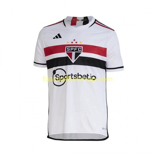 Günstige Fußball Trikotsatz Sao Paulo Herren Heimtrikot 2023 Kurzarm