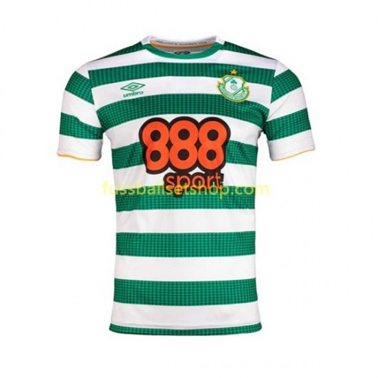 Günstige Fußball Trikotsatz Shamrock Rovers Herren Heimtrikot 2023 Kurzarm