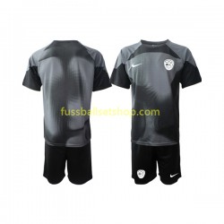 Günstige Fußball Trikotsatz Slowenien Torwart Kinder Heimtrikot 2022 Kurzarm