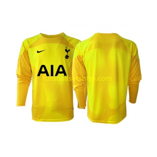Günstige Fußball Trikotsatz Tottenham Hotspur Torwart Herren Heimtrikot 2022-2023 Langarm