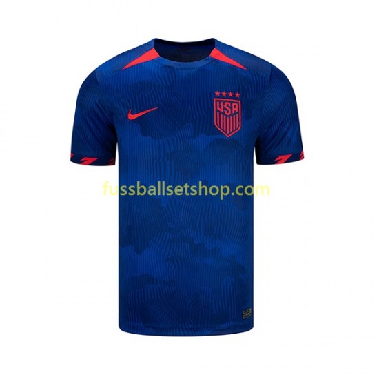 Günstige Fußball Trikotsatz USA Herren Auswärtstrikot 2023 Kurzarm