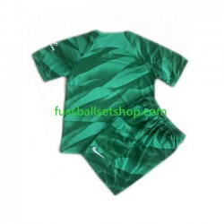 Günstige Fußball Trikotsatz Atlético Madrid Torwart Kinder Auswärtstrikot 2023-2024 Kurzarm