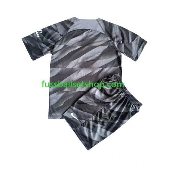 Günstige Fußball Trikotsatz Atlético Madrid Torwart Kinder Heimtrikot 2023-2024 Kurzarm