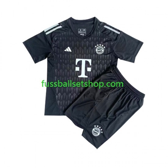 Günstige Fußball Trikotsatz FC Bayern München Torwart Kinder Heimtrikot 2023-2024 Kurzarm