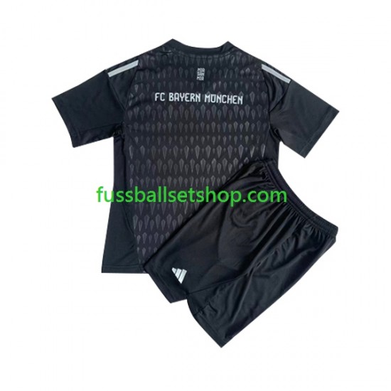 Günstige Fußball Trikotsatz FC Bayern München Torwart Kinder Heimtrikot 2023-2024 Kurzarm