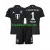 Günstige Fußball Trikotsatz FC Bayern München Manuel Neuer 1 Torwart Kinder Heimtrikot 2023-2024 Kurzarm