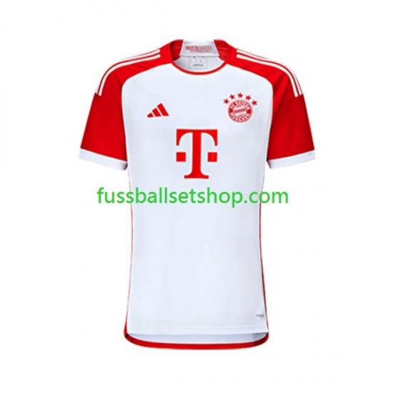 Günstige Fußball Trikotsatz FC Bayern München Herren Heimtrikot 2023-2024 Kurzarm