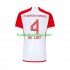 Günstige Fußball Trikotsatz FC Bayern München Matthijs de Ligt 4 Herren Heimtrikot 2023-2024 Kurzarm