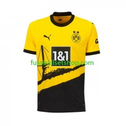 Günstige Fußball Trikotsatz Borussia Dortmund Herren Heimtrikot 2023-2024 Kurzarm