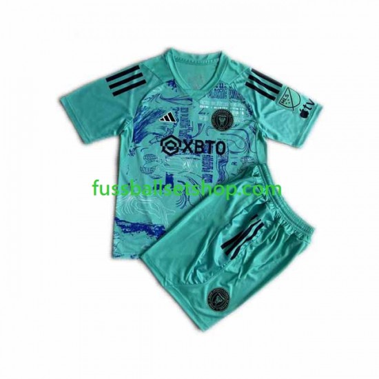 Günstige Fußball Trikotsatz Inter Miami Special Kinder Heimtrikot 2023-2024 Kurzarm
