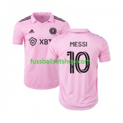 Günstige Fußball Trikotsatz Inter Miami Lionel Messi 10 Herren Heimtrikot 2023 Kurzarm