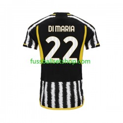 Günstige Fußball Trikotsatz Juventus Turin Angel Di Maria 22 Herren Heimtrikot 2023-2024 Kurzarm