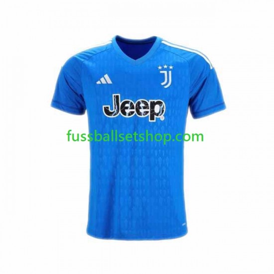 Günstige Fußball Trikotsatz Juventus Turin Torwart Herren Heimtrikot 2023-2024 Kurzarm