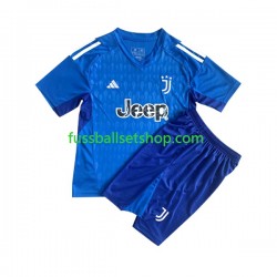 Günstige Fußball Trikotsatz Juventus Turin Torwart Kinder Heimtrikot 2023-2024 Kurzarm