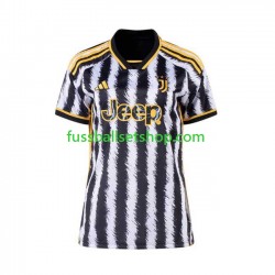 Günstige Fußball Trikotsatz Juventus Turin Frauen Heimtrikot 2023-2024 Kurzarm