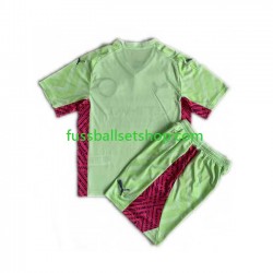 Günstige Fußball Trikotsatz Manchester City Torwart Kinder Ausweichtrikot 2023-2024 Kurzarm
