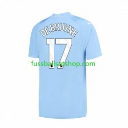 Günstige Fußball Trikotsatz Manchester City Kevin De Bruyne 17 Herren Heimtrikot 2023-2024 Kurzarm