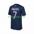 Günstige Fußball Trikotsatz Paris Saint-Germain Mbappé 7 Herren Heimtrikot 2023-2024 Kurzarm