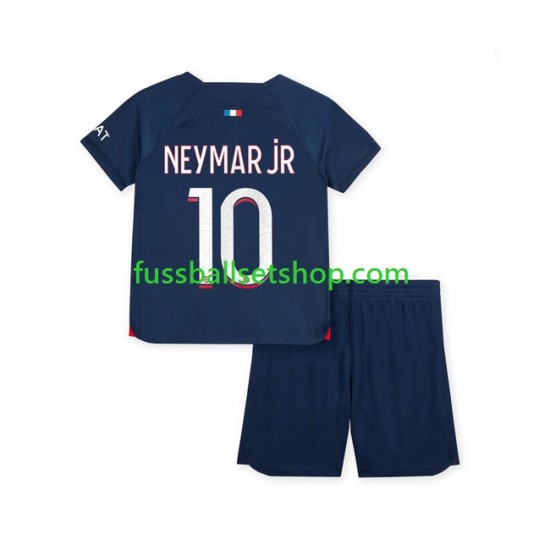 Günstige Fußball Trikotsatz Paris Saint-Germain Neymar Jr 10 Kinder Heimtrikot 2023-2024 Kurzarm