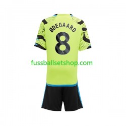 Günstige Fußball Trikotsatz Arsenal Odegaard 8 Kinder Auswärtstrikot 2023-2024 Kurzarm