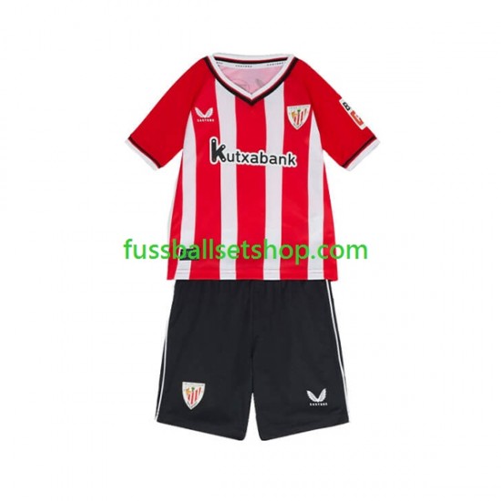 Günstige Fußball Trikotsatz Athletic Bilbao Kinder Heimtrikot 2023-2024 Kurzarm