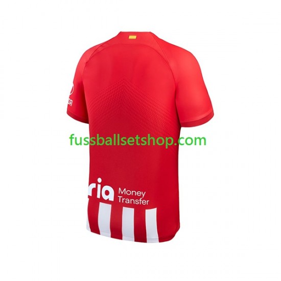 Günstige Fußball Trikotsatz Atlético Madrid Herren Heimtrikot 2023-2024 Kurzarm