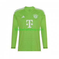 Günstige Fußball Trikotsatz FC Bayern München Torwart Herren Auswärtstrikot 2023-2024 Langarm