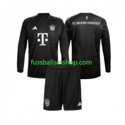 Günstige Fußball Trikotsatz FC Bayern München Torwart Kinder Heimtrikot 2023-2024 Langarm
