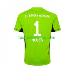 Günstige Fußball Trikotsatz FC Bayern München Manuel Neuer 1 Torwart Herren Auswärtstrikot 2023-2024 Kurzarm