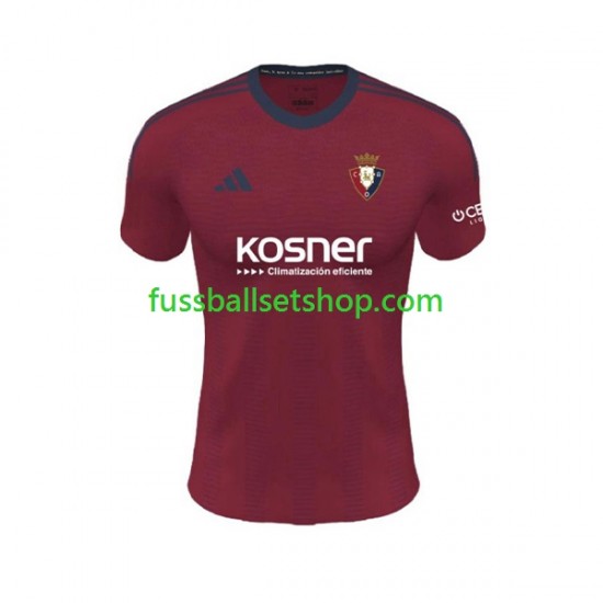 Günstige Fußball Trikotsatz CA Osasuna Herren Heimtrikot 2023-2024 Kurzarm